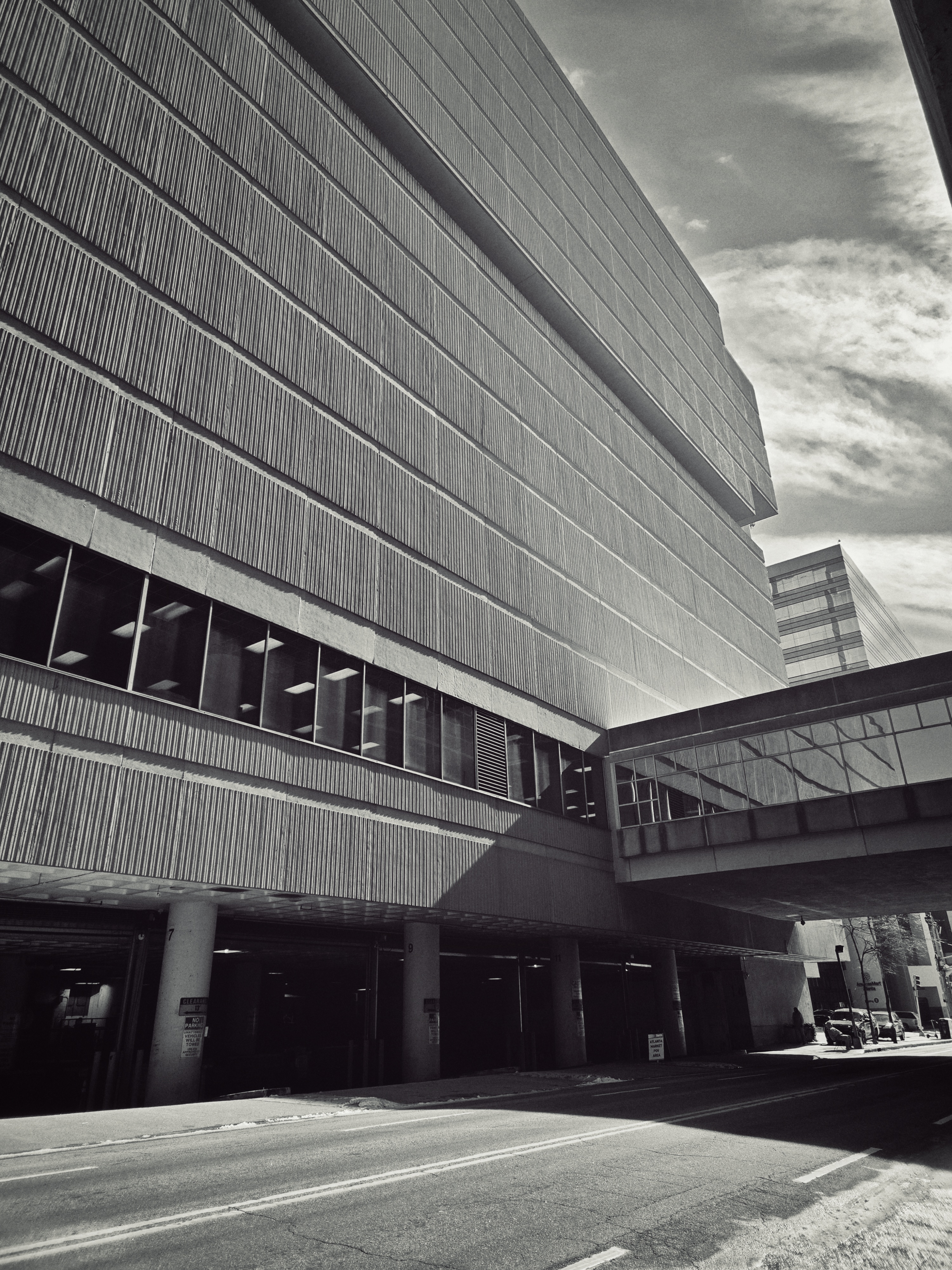 The sprawling AmericasMart Building in downtown Atlanta, GA. January 2025