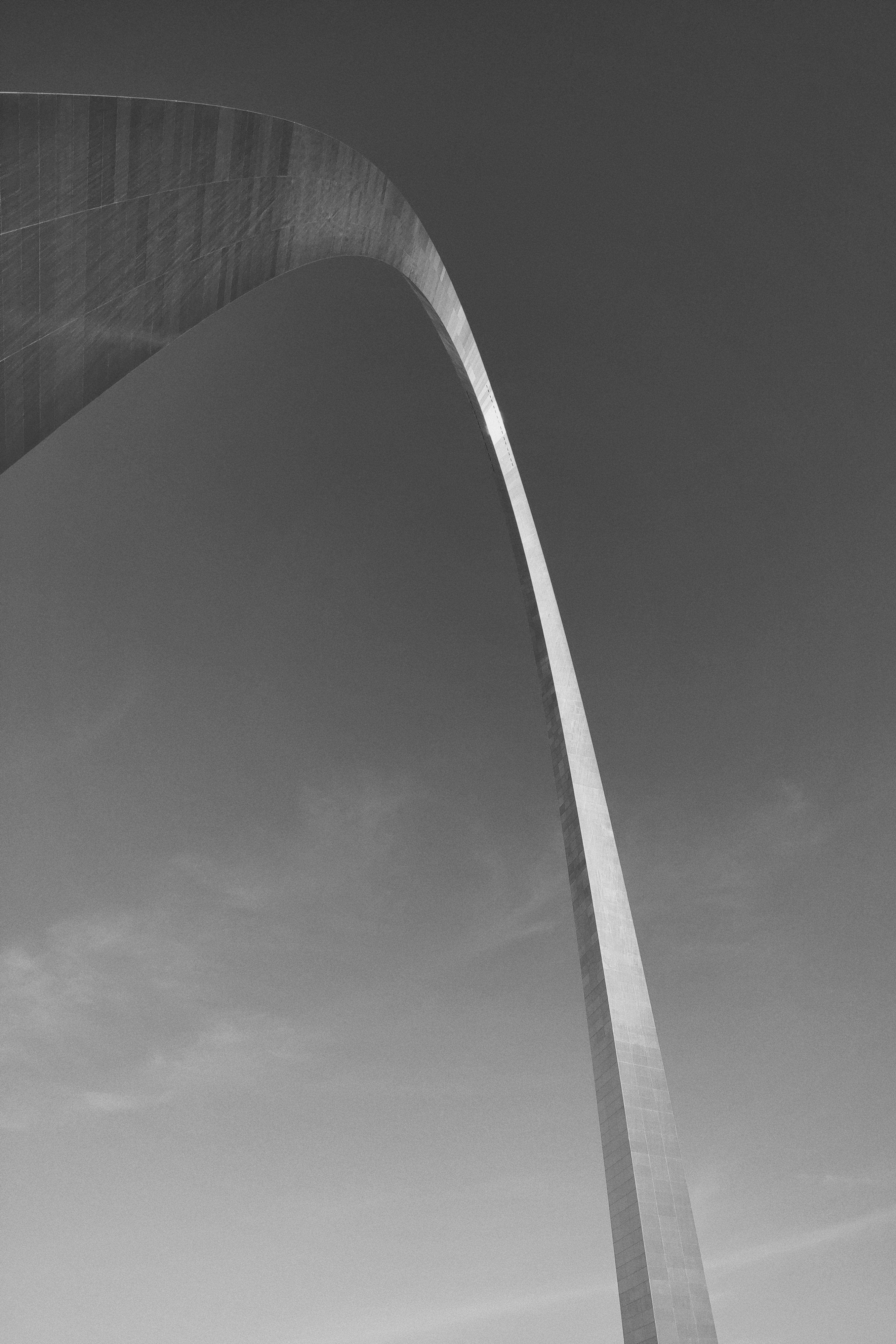 The Gateway Arch, St. Louis, MO. December 2021